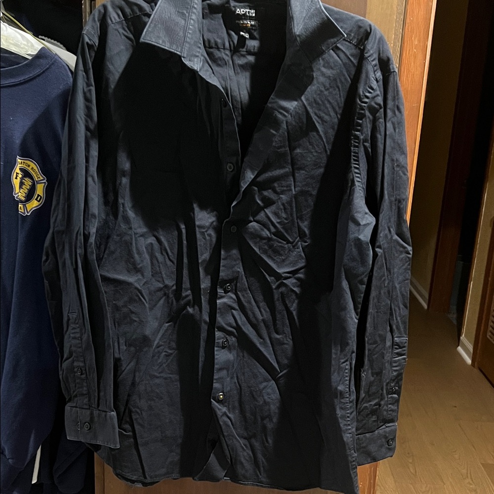 Apt. 9 Black Lightweight Shirt Jacket Modern Silhouette